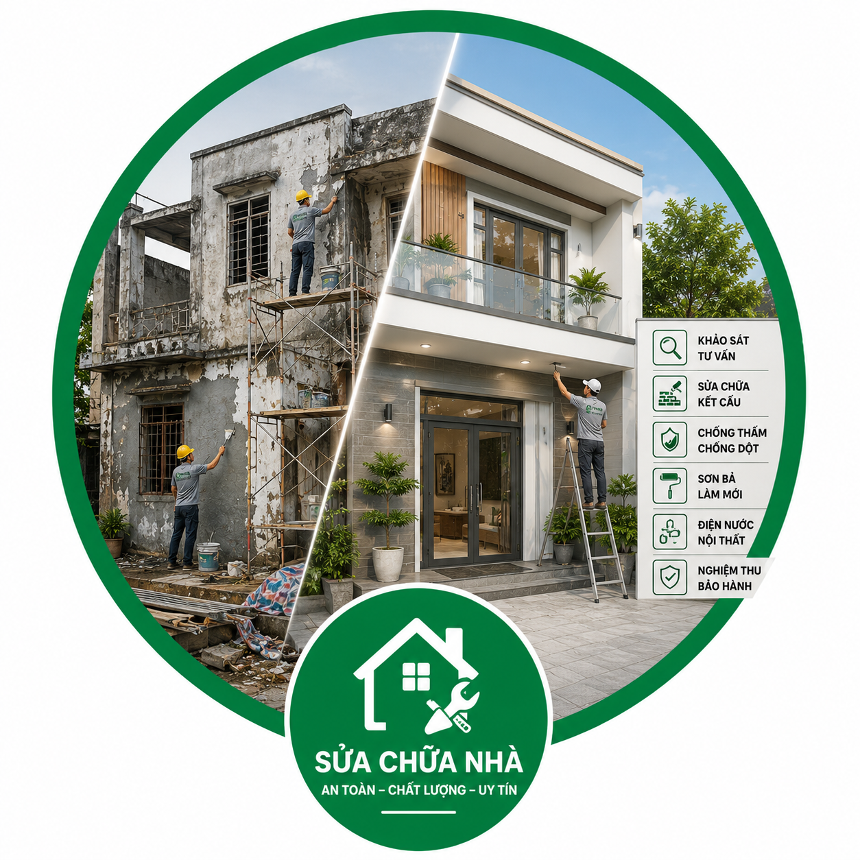 Giai Phap Sua Chua Nha